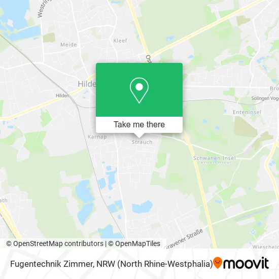 Карта Fugentechnik Zimmer