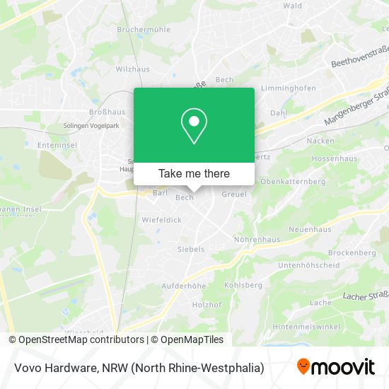 Vovo Hardware map