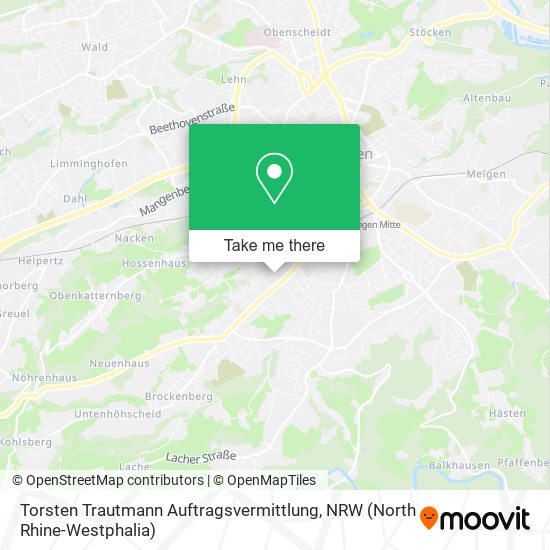 Torsten Trautmann Auftragsvermittlung map