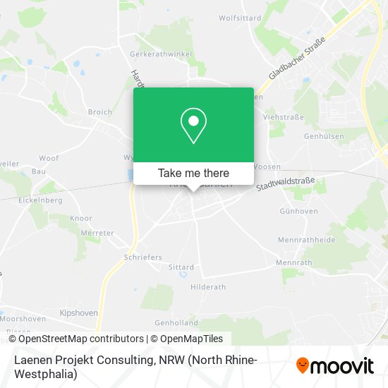 Laenen Projekt Consulting map