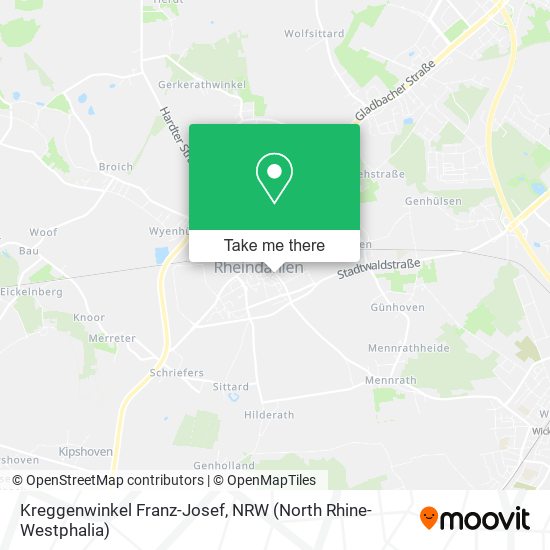 Kreggenwinkel Franz-Josef map