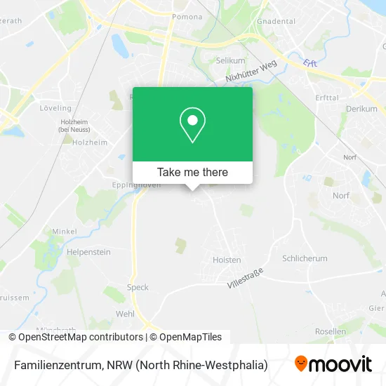 Карта Familienzentrum