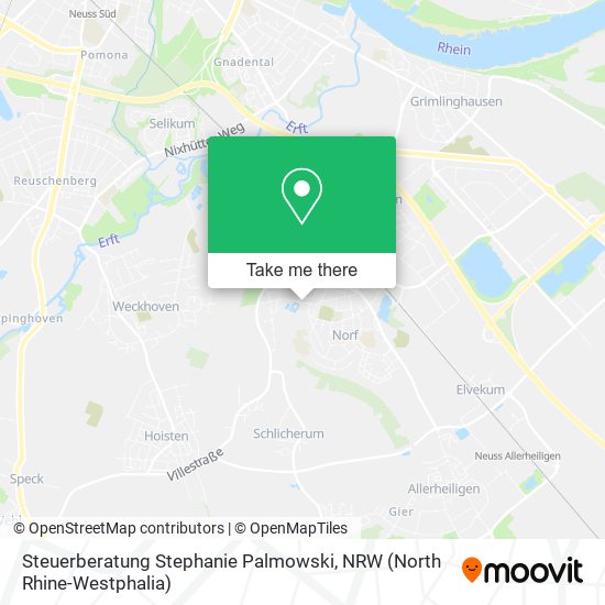 Steuerberatung Stephanie Palmowski map