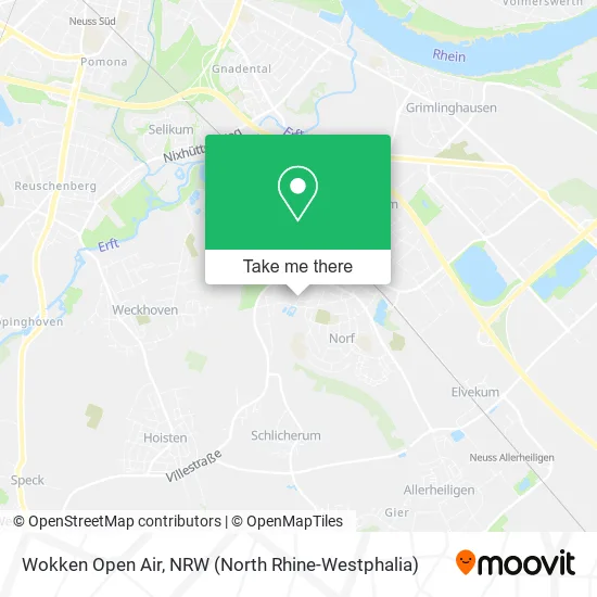 Карта Wokken Open Air