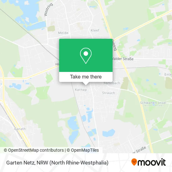 Карта Garten Netz