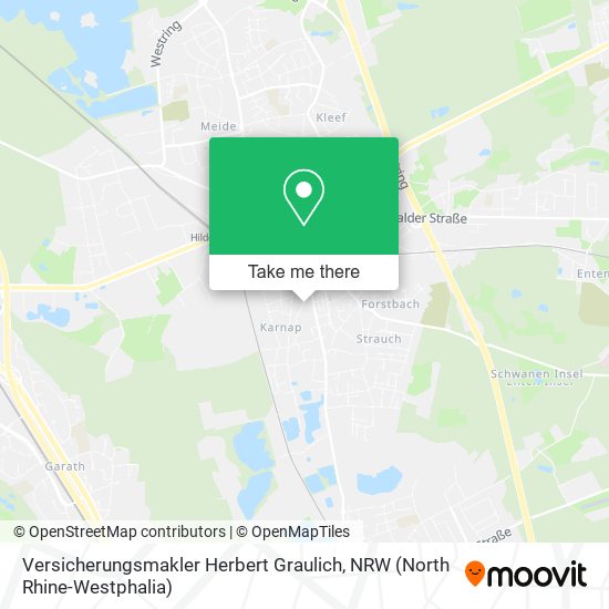 Versicherungsmakler Herbert Graulich map