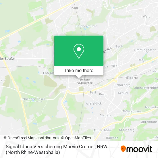 Карта Signal Iduna Versicherung Marvin Cremer