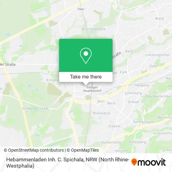Карта Hebammenladen Inh. C. Spichala