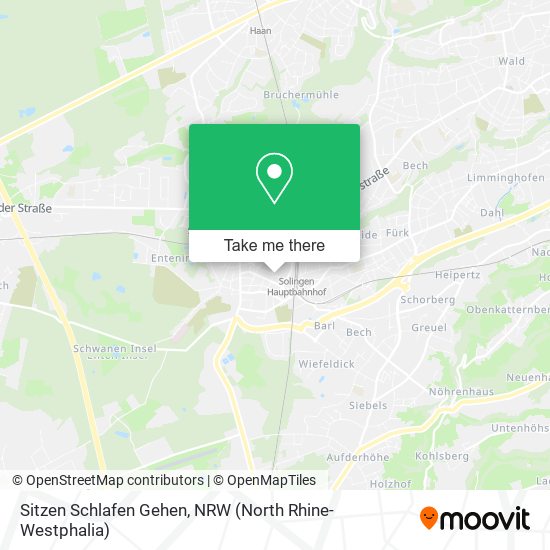 Sitzen Schlafen Gehen map
