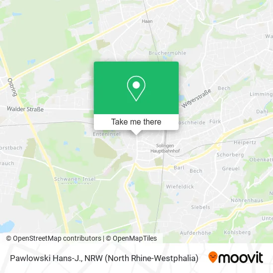 Карта Pawlowski Hans-J.