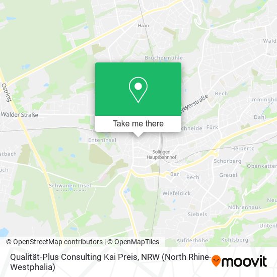 Qualität-Plus Consulting Kai Preis map