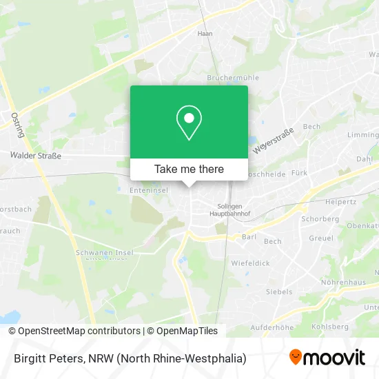 Карта Birgitt Peters