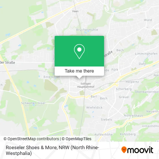 Roeseler Shoes & More map