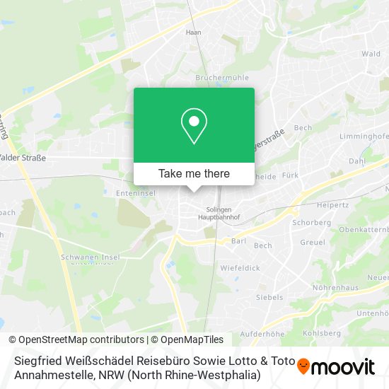 Siegfried Weißschädel Reisebüro Sowie Lotto & Toto Annahmestelle map