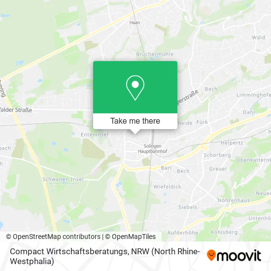 Compact Wirtschaftsberatungs map