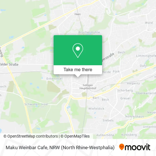 Карта Maku Weinbar Cafe