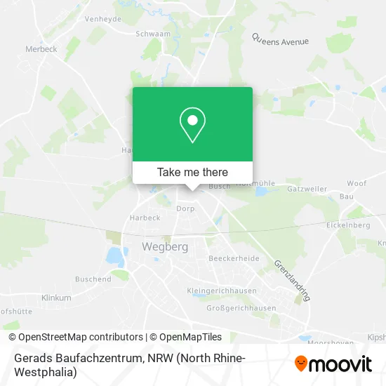 Gerads Baufachzentrum map