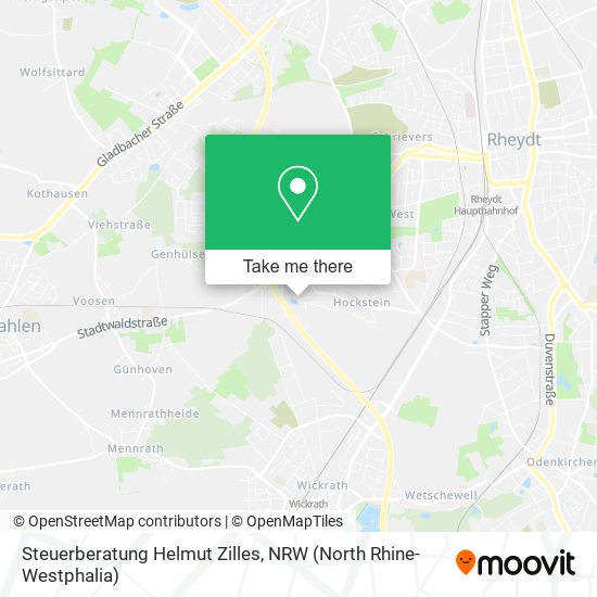 Steuerberatung Helmut Zilles map