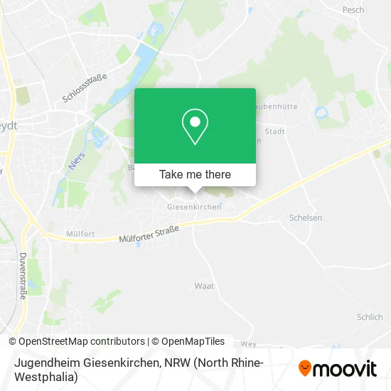 Jugendheim Giesenkirchen map