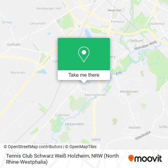 Tennis Club Schwarz Weiß Holzheim map