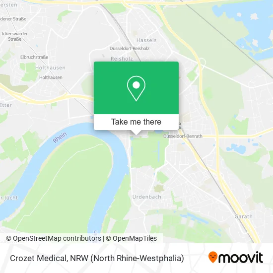 Карта Crozet Medical