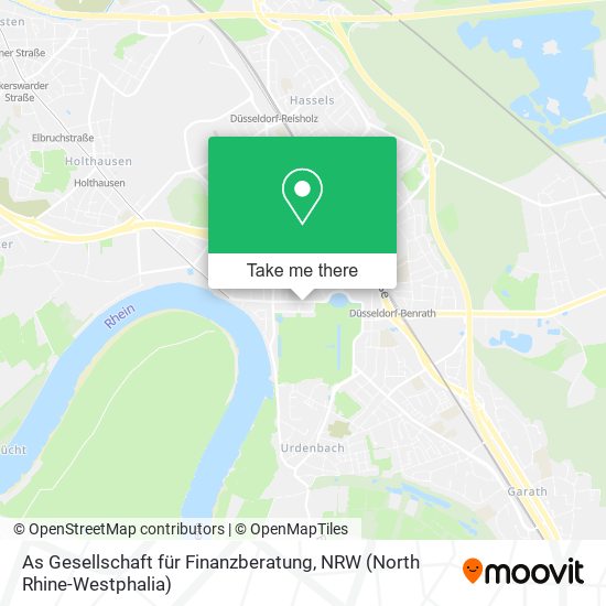 As Gesellschaft für Finanzberatung map