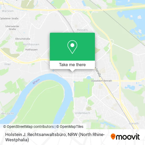 Карта Holstein J. Rechtsanwaltsbüro