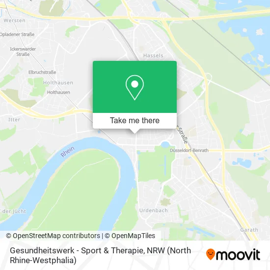 Карта Gesundheitswerk - Sport & Therapie