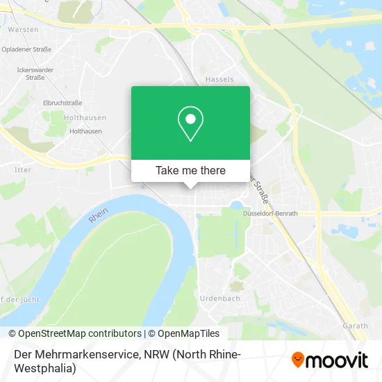 Карта Der Mehrmarkenservice