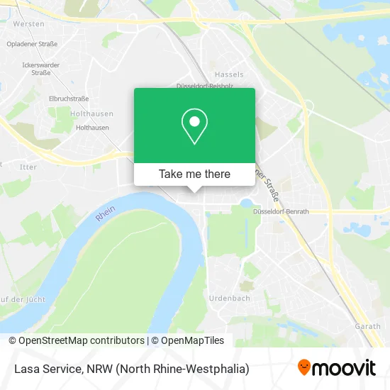 Карта Lasa Service