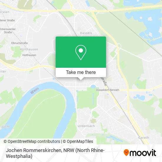 Jochen Rommerskirchen map