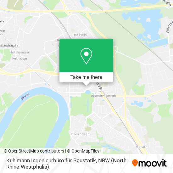 Kuhlmann Ingenieurbüro für Baustatik map