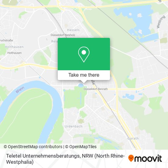 Teletel Unternehmensberatungs map