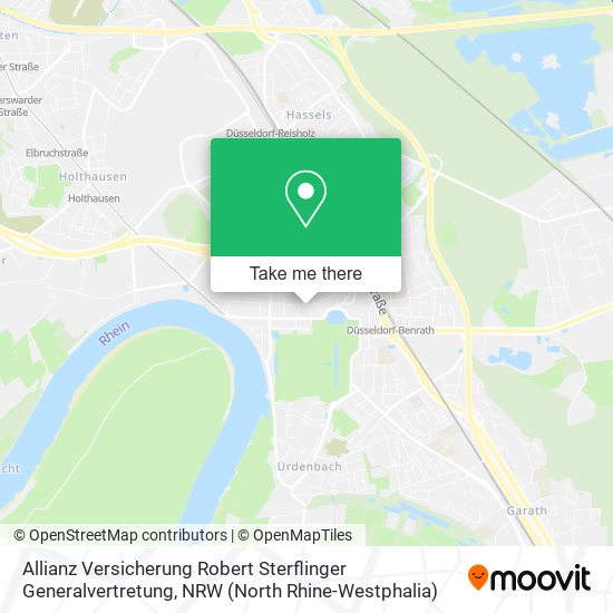 Allianz Versicherung Robert Sterflinger Generalvertretung map