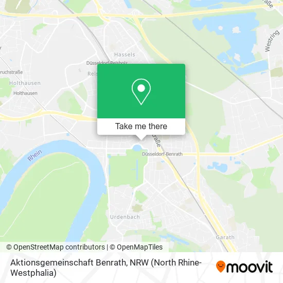 Карта Aktionsgemeinschaft Benrath