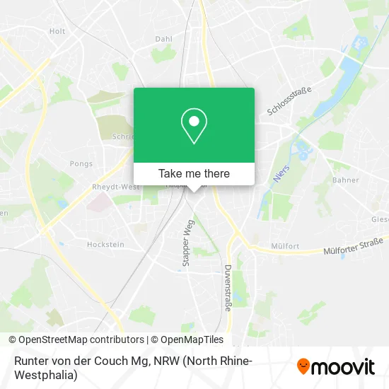 Runter von der Couch Mg map