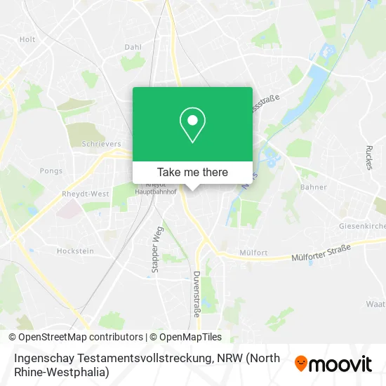 Карта Ingenschay Testamentsvollstreckung