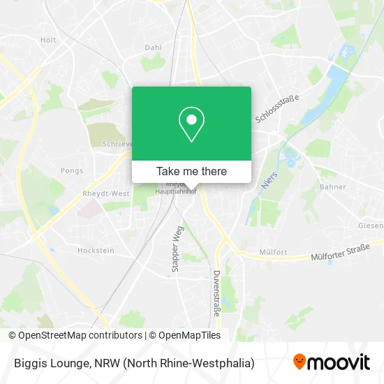 Biggis Lounge map