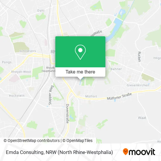 Карта Emda Consulting