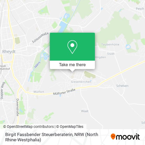 Birgit Fassbender Steuerberaterin map
