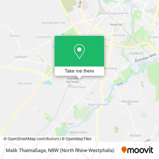 Карта Malik Thaimaßage