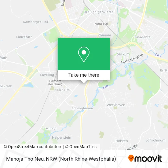 Карта Manoja Tho Neu