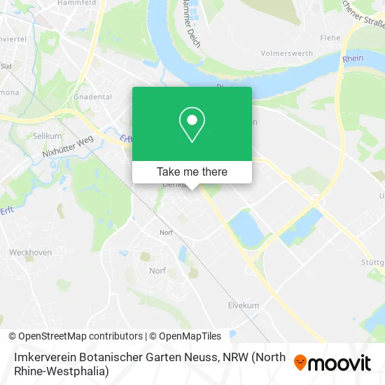 Карта Imkerverein Botanischer Garten Neuss