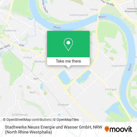 Stadtwerke Neuss Energie und Wasser GmbH map