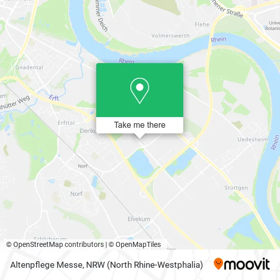 Altenpflege Messe map