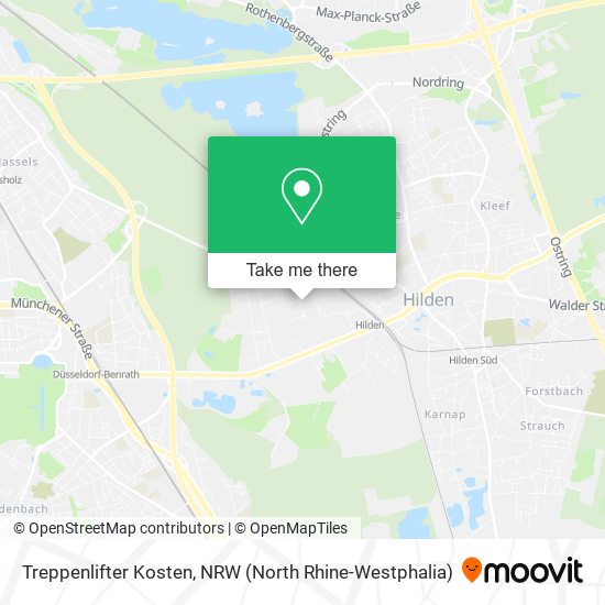 Treppenlifter Kosten map