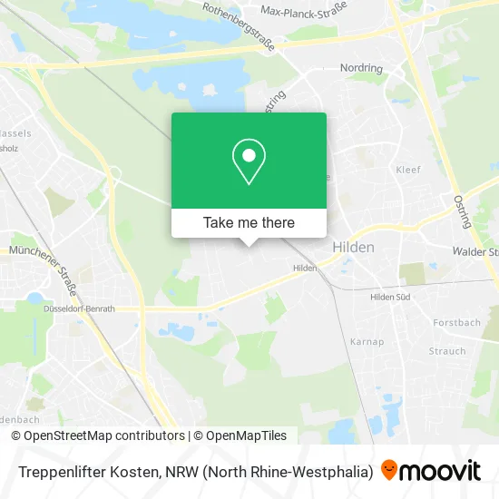 Treppenlifter Kosten map