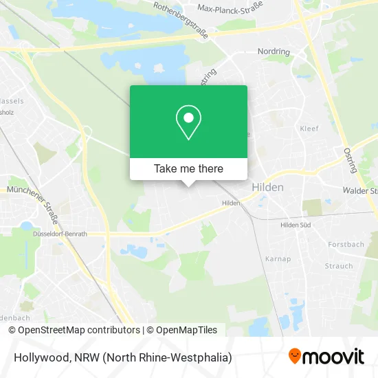 Карта Hollywood