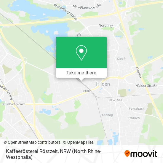 Карта Kaffeerösterei Röstzeit