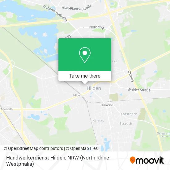 Handwerkerdienst Hilden map